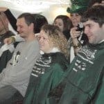 Volunteers to Shave Their Heads in Local Annual Event to Support Childhood Cancer Research 5 random shavees 20111
